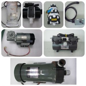 Pump 
Brand: SMC/JET/TOK/EBARA/IWAKI Magnetic/Charles Austen

Brand: Alcatel Adixen 
- 2021SD

Brand: Komatsu
-MCE-52W-B
-CTE-52WS-A

Brand: Brooks CTI-Cryogenics
- CTI-8500 Compressor

Brand: Ogihara
- PF90-112G3

Brand: SUMP
- PE5-0602-HC
- GP7-1961-HC